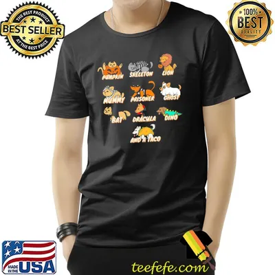 Multible cute lazy halloween costumes classic shirt
