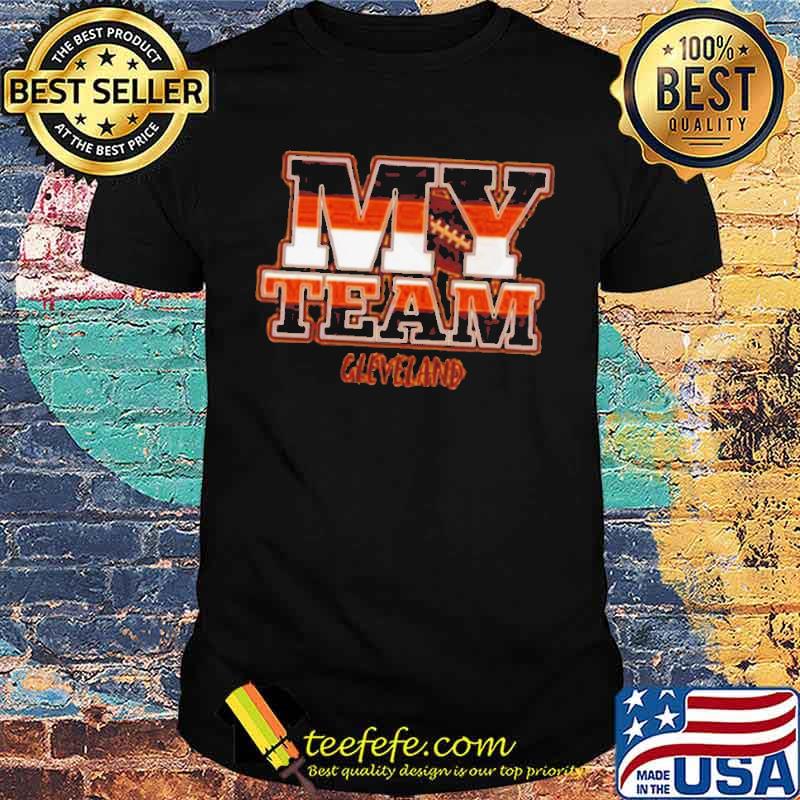 My Team Cleveland Browns Football Shirt