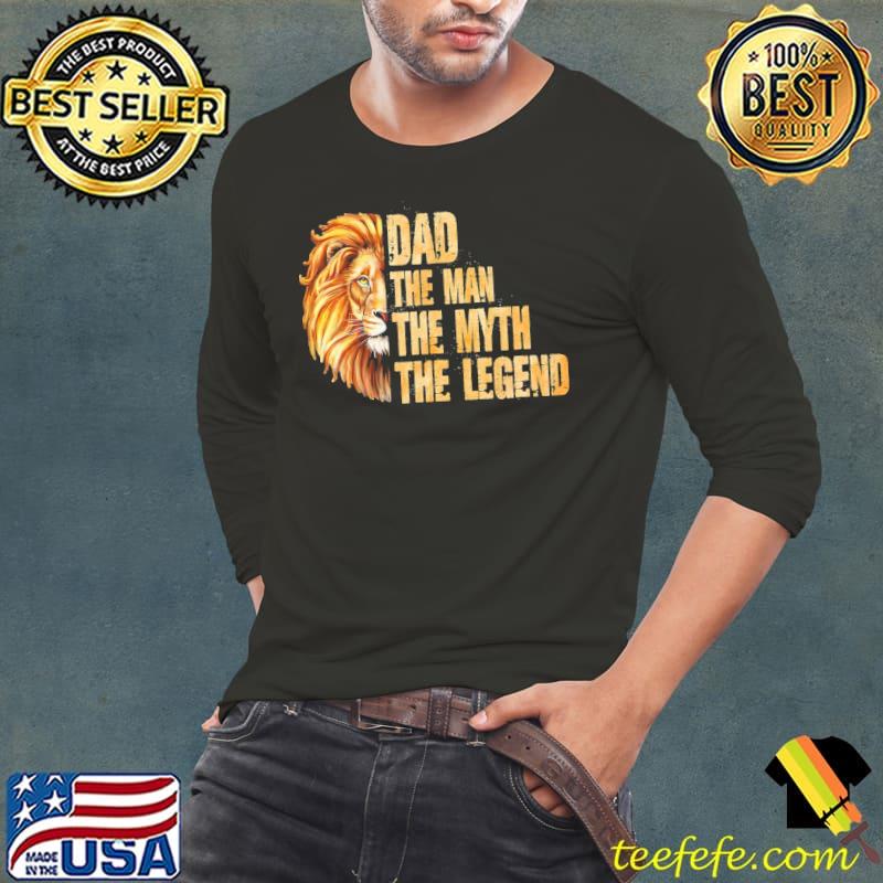 Myth legend mens lion dad the man the myth the legend classic s Long Sleeve Tee Myth legend mens lion dad the man the myth the legend classic s Long Sleeve Tee