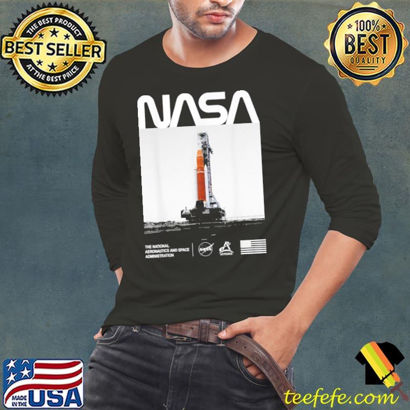 Nasa artemis sls space launch system worm insignia logo classic s Long Sleeve Tee Nasa artemis sls space launch system worm insignia logo classic s Long Sleeve Tee