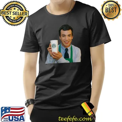 Nathan Fielder with Dumb Starbucks Cup Classic T-Shirt