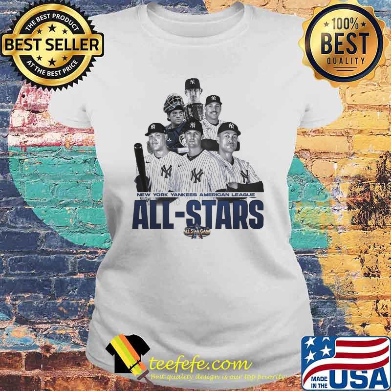 New York Yankees American League All Stars Shirt Laides tee New York Yankees American League All Stars Shirt Laides tee