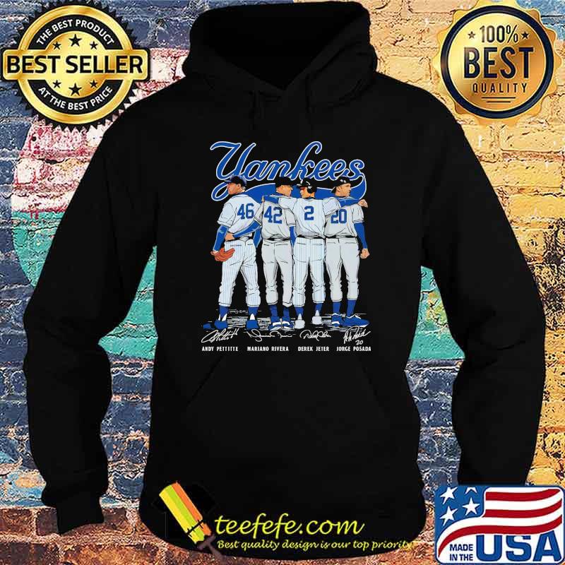 New York Yankees Member Signatures Shirt Hoodie New York Yankees Member Signatures Shirt Hoodie