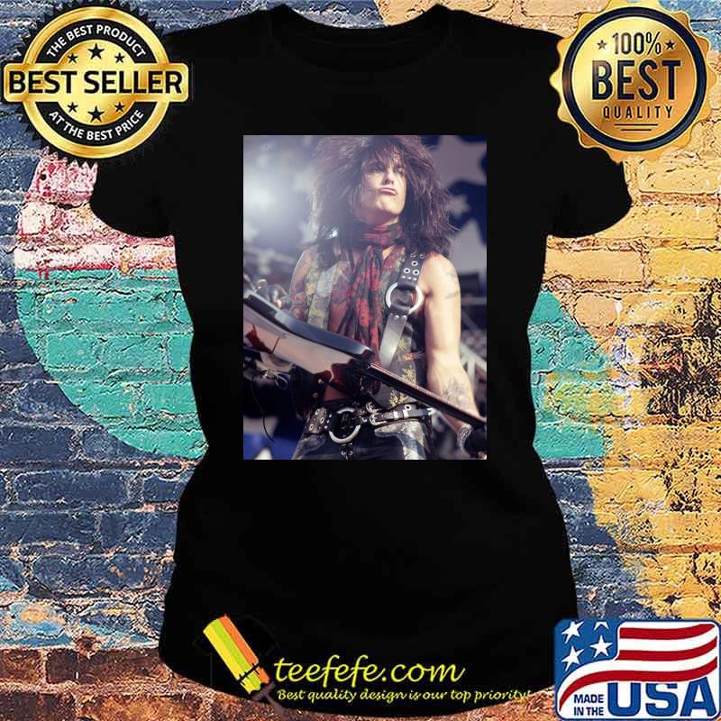 Nikki Sixx - Poster Classic T-Shirt Ladies tee Nikki Sixx - Poster Classic T-Shirt Ladies tee