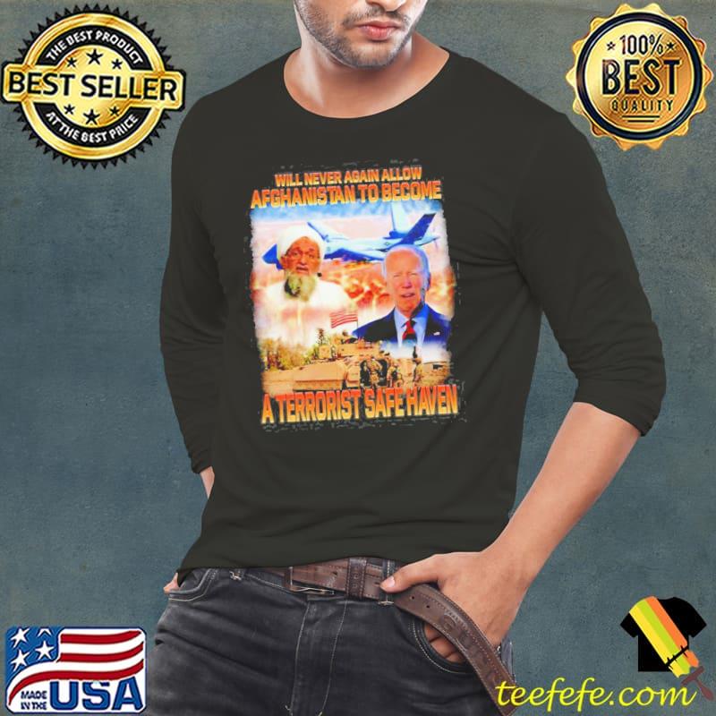 No matter how long it takes no matter where you hide Joe Biden veteran s Long Sleeve Tee No matter how long it takes no matter where you hide Joe Biden veteran s Long Sleeve Tee