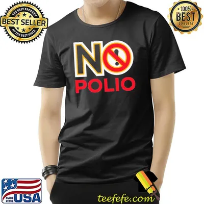 No polio warning sign classic shirt
