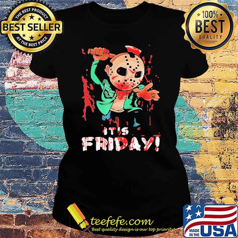 Offical Friday 13th funny halloween horror graphic horror movie cartoon style Shirt Ladies tee Offical Friday 13th funny halloween horror graphic horror movie cartoon style Shirt Ladies tee