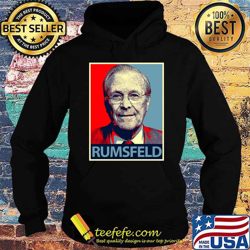 Official Tribute Merchandise of Donald Rumsfeld Essential T-Shirt Hoodie Official Tribute Merchandise of Donald Rumsfeld Essential T-Shirt Hoodie