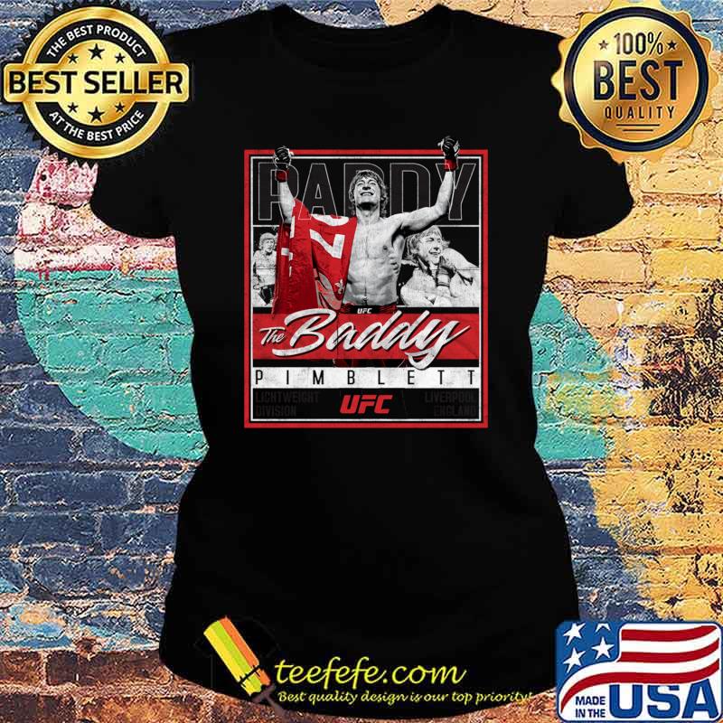 Official UFC Paddy The Baddy Classic T-Shirt Ladies tee Official UFC Paddy The Baddy Classic T-Shirt Ladies tee