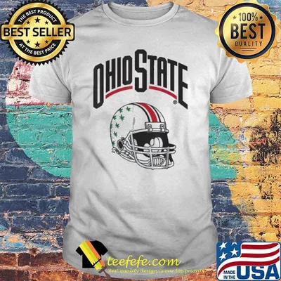 Ohio State Buckeyes Football Helmet Logo Shirt