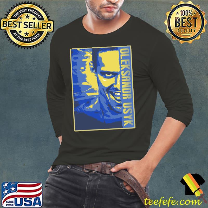 Oleksandr Usyk 2020 Tribute (Ukranian Colours) Classic T-Shirt Long Sleeve Tee Oleksandr Usyk 2020 Tribute (Ukranian Colours) Classic T-Shirt Long Sleeve Tee