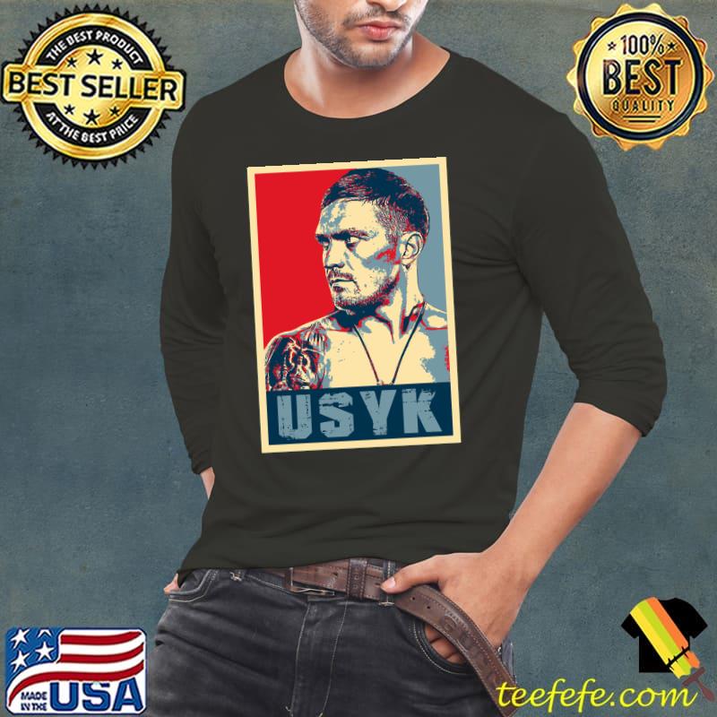Oleksandr Usyk Hope Classic T-Shirt Long Sleeve Tee Oleksandr Usyk Hope Classic T-Shirt Long Sleeve Tee