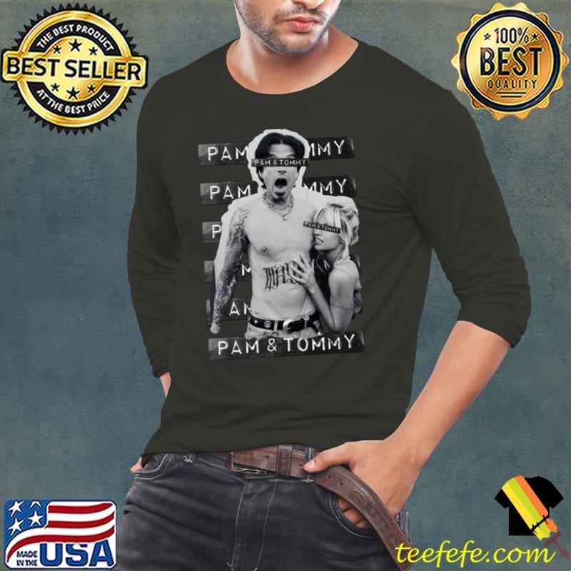Pam And Tommy Classic T-Shirt Long Sleeve Tee Pam And Tommy Classic T-Shirt Long Sleeve Tee