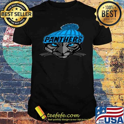 Panthers Nation Big Black Cat T-Shirt