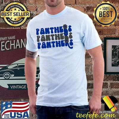 Panthers Panthers Panthers Flower Icon Shirt