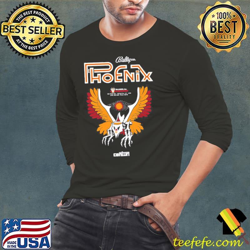 Phoenix retro arcade vintage halloween design s Long Sleeve Tee Phoenix retro arcade vintage halloween design s Long Sleeve Tee