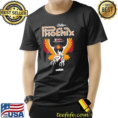 Phoenix retro arcade vintage halloween design shirt