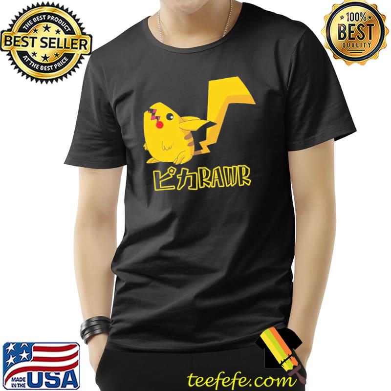 Pikarawr Pokemon Pikachu rawr classic shirt