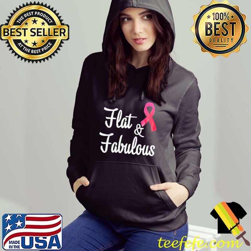 Pink ribbon flat heart and fabulous breast cancer awareness classic s Hoodie Pink ribbon flat heart and fabulous breast cancer awareness classic s Hoodie