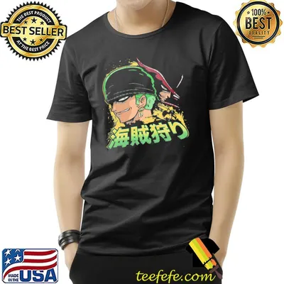 Pirate hunter one piece zoro classic shirt