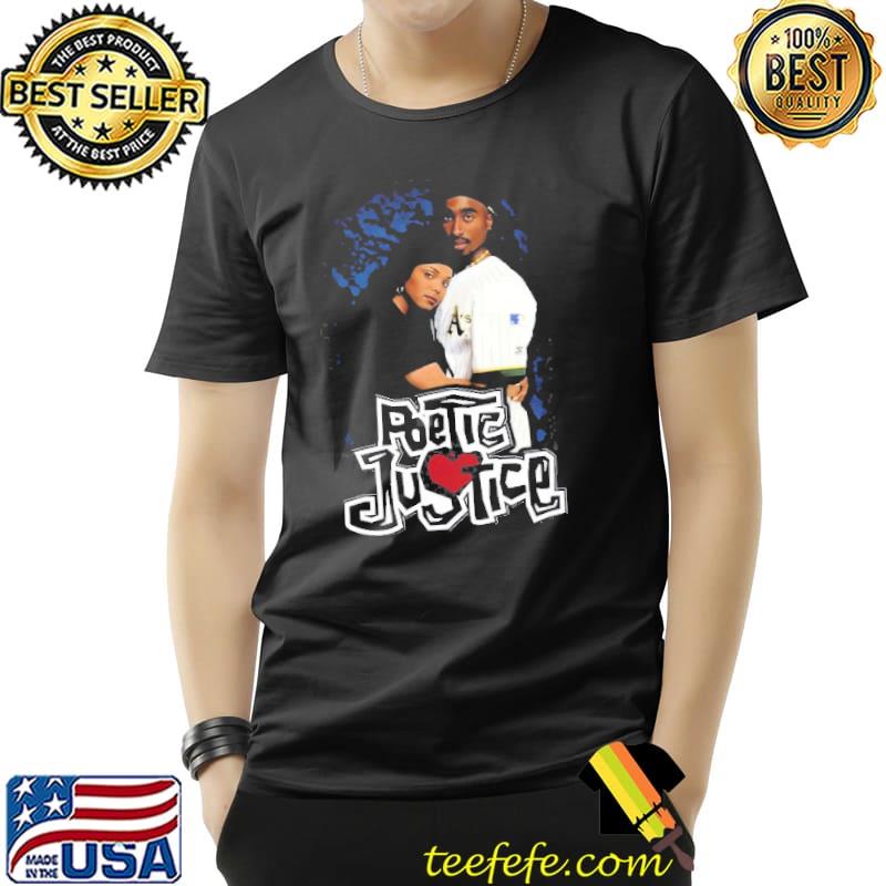 Poetic justice 1993 movie 2pac poetic justice 1993 logo classic shirt