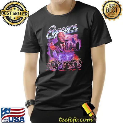 Popcorn howwor movie michael myers halloween shirt