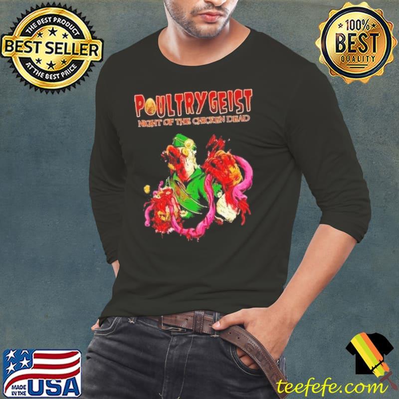 Poultrygeist night of the chicken dead classic s Long Sleeve Tee Poultrygeist night of the chicken dead classic s Long Sleeve Tee