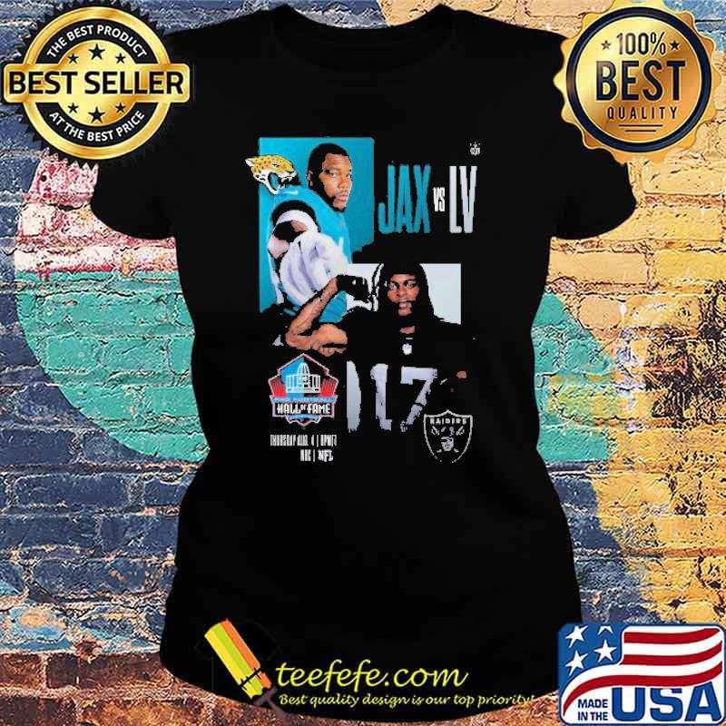 Pro Football Hall of Fame Jax vs LV Shirt Ladies tee Pro Football Hall of Fame Jax vs LV Shirt Ladies tee
