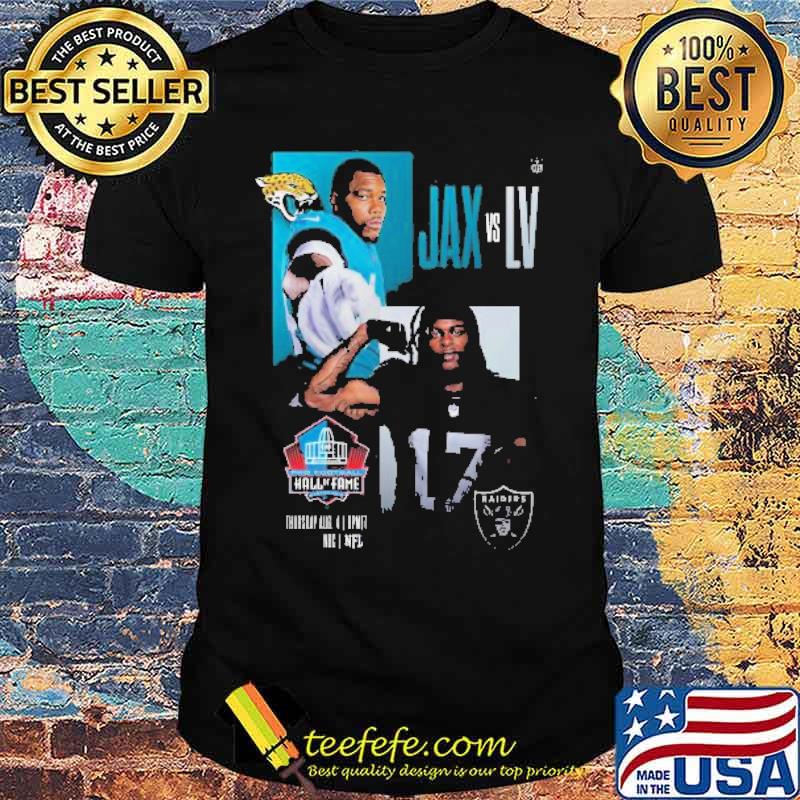 Pro Football Hall of Fame Jax vs LV Shirt