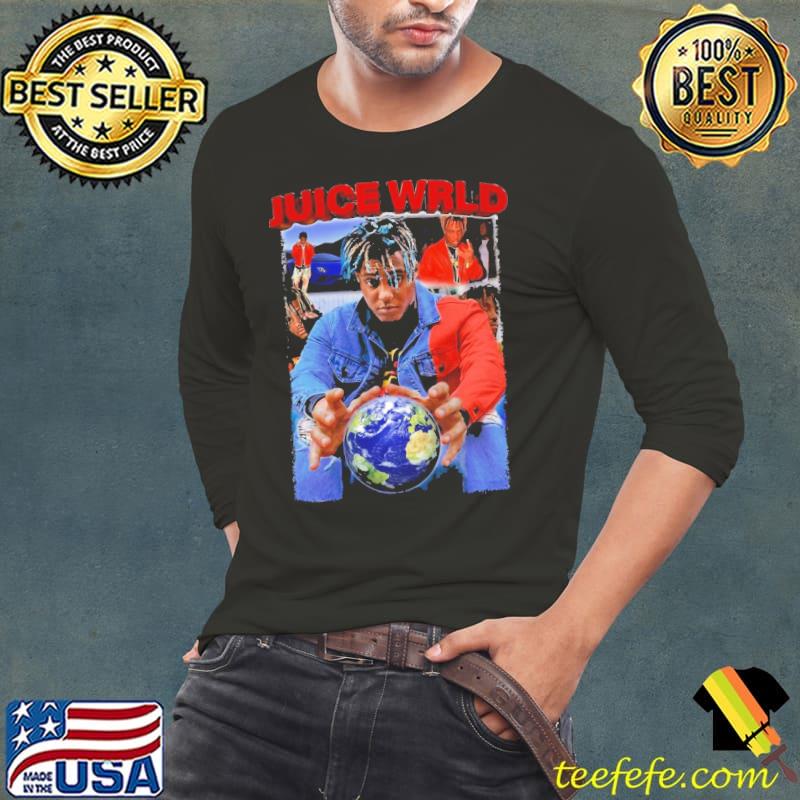 Rapper juice wrld world in your hands graphic classic s Long Sleeve Tee Rapper juice wrld world in your hands graphic classic s Long Sleeve Tee