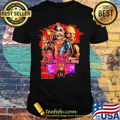 Red Hot Pussy House of 1000 Corpses Horror Movie Shirt