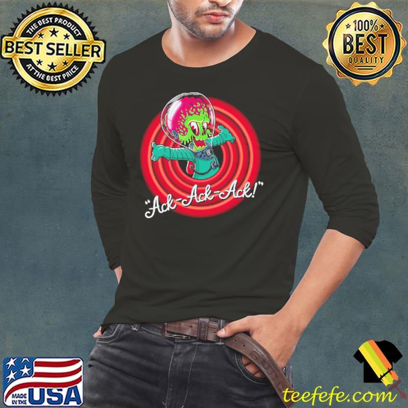 Retro ack ack ack mars attacks classic s Long Sleeve Tee Retro ack ack ack mars attacks classic s Long Sleeve Tee