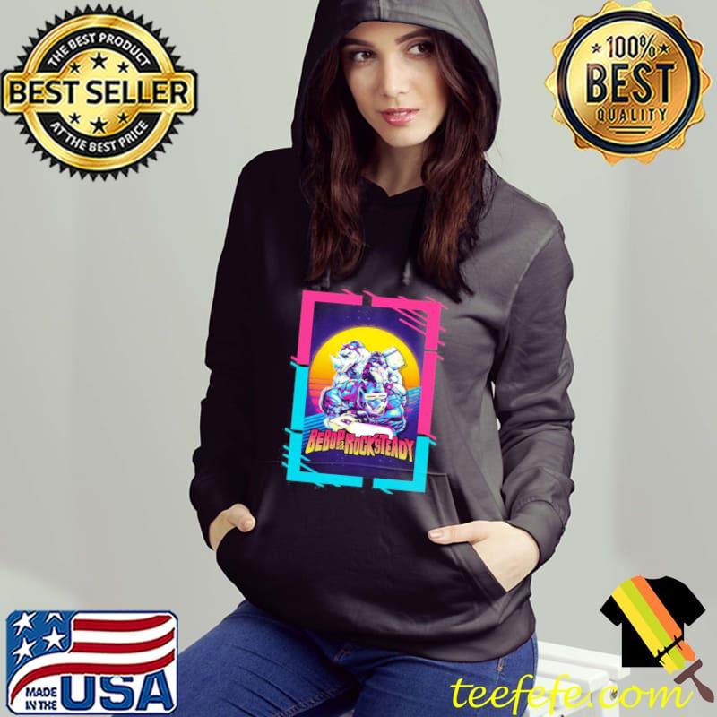 Retro bebop rocksteadynage mutant ninja turtles classic s Hoodie Retro bebop rocksteadynage mutant ninja turtles classic s Hoodie