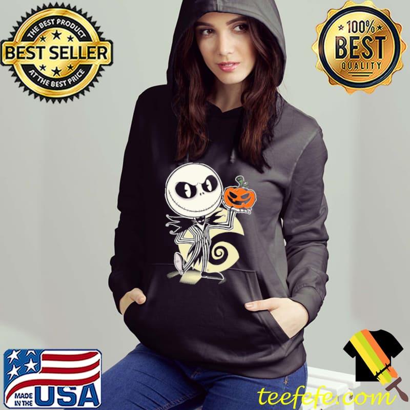 Retro Jack skellington with a halloween pumpkin cute art classic s Hoodie Retro Jack skellington with a halloween pumpkin cute art classic s Hoodie