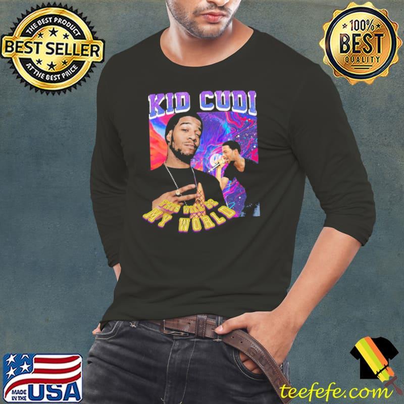 Retro portrait lengend of rap kid cudI s Long Sleeve Tee Retro portrait lengend of rap kid cudI s Long Sleeve Tee