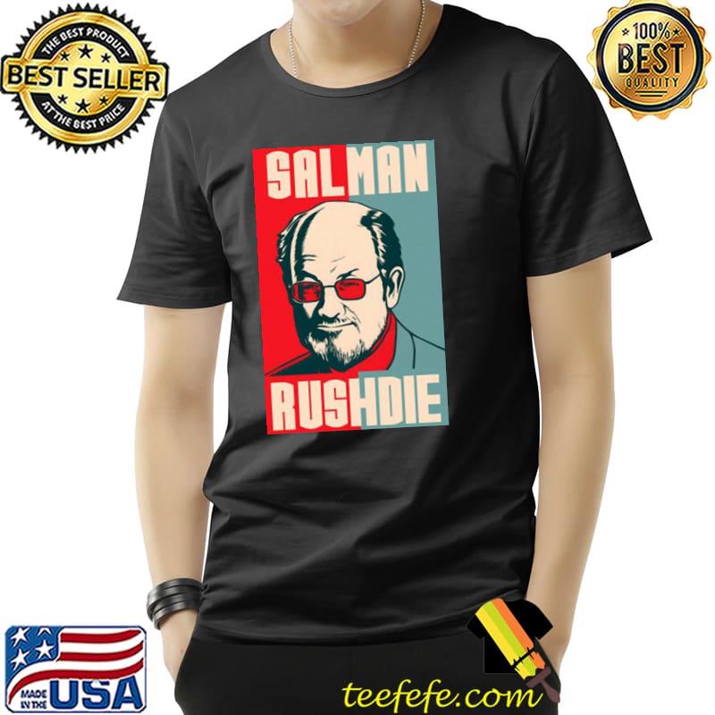 Retro portrait salman rushdie classic shirt