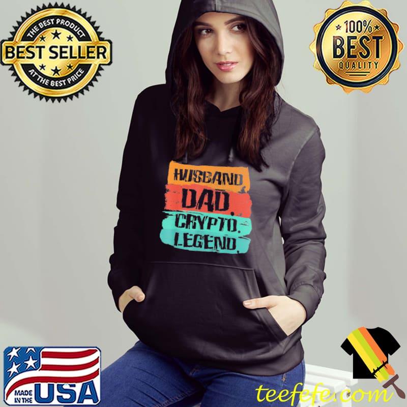 Retro vintage funny husband dad crypto legend classic s Hoodie Retro vintage funny husband dad crypto legend classic s Hoodie