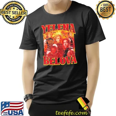 Retro vintage yelena belova florence pugh awesome for music fan halloween spooky night classic shirt