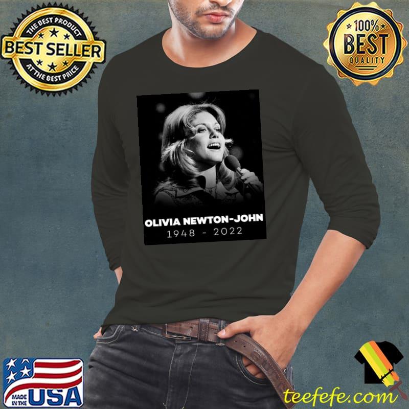 Rip olivia newton john classic s Long Sleeve Tee Rip olivia newton john classic s Long Sleeve Tee