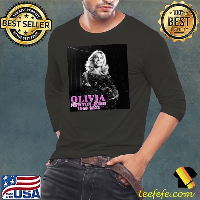 Rip olivia newton john thank you for the memories 19482022 s Long Sleeve Tee Rip olivia newton john thank you for the memories 19482022 s Long Sleeve Tee