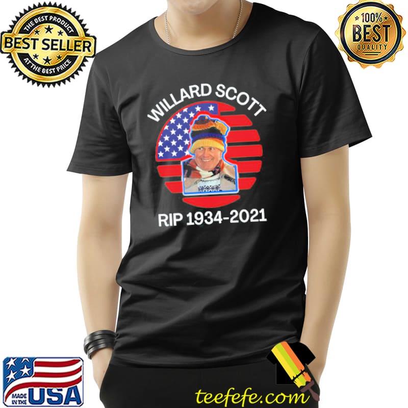 Rip the legend 19342021 willard scott classic shirt