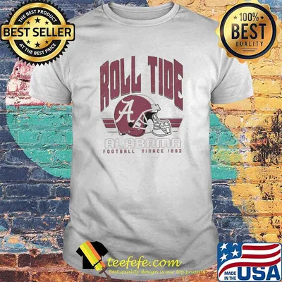 Roll Tide Alabama football since 1892 A helmet vintage shirt