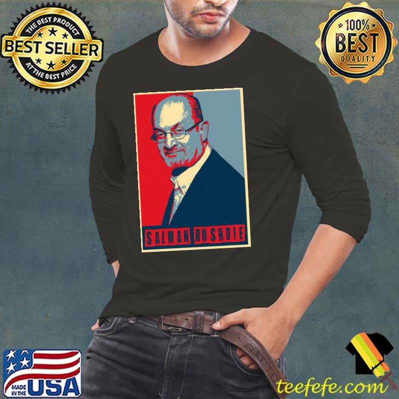 Salman rushdie hope art classic s Long Sleeve Tee Salman rushdie hope art classic s Long Sleeve Tee