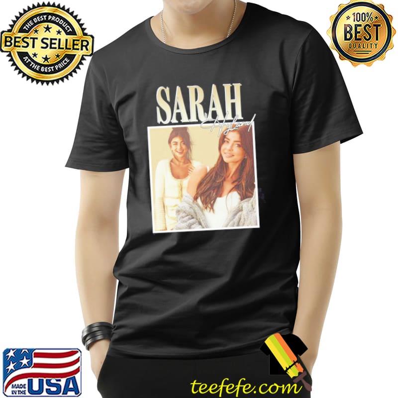 Sarah hyland vintage bootleg graphic design classic shirt