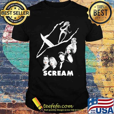 Scream Ghostface Horror Movie Shirt