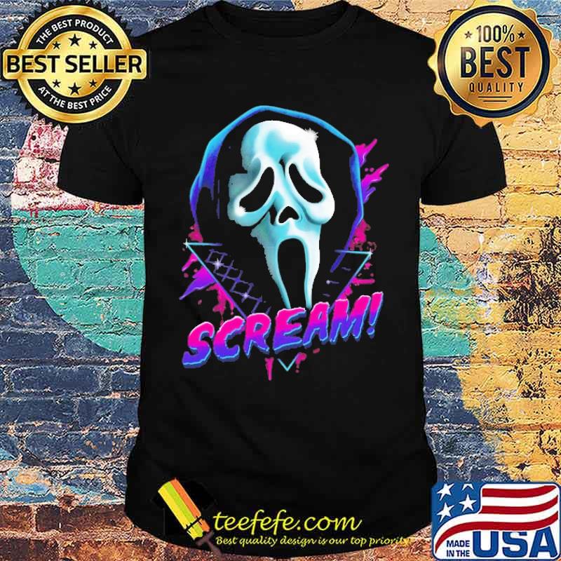 Scream Ghostface Neon Shirt
