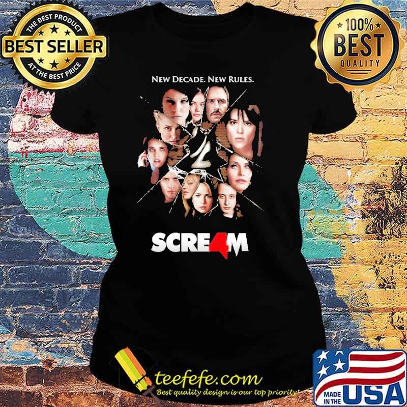 Scream new decade new rules s Ladies tee Scream new decade new rules s Ladies tee