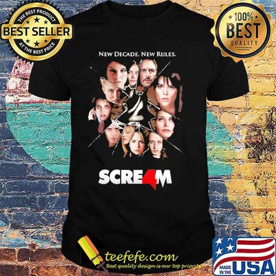 Scream new decade new rules shirt