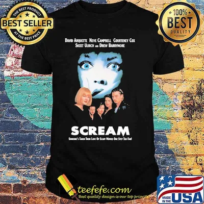 Scream someone's taken threir love of scary movie one step too far shirt
