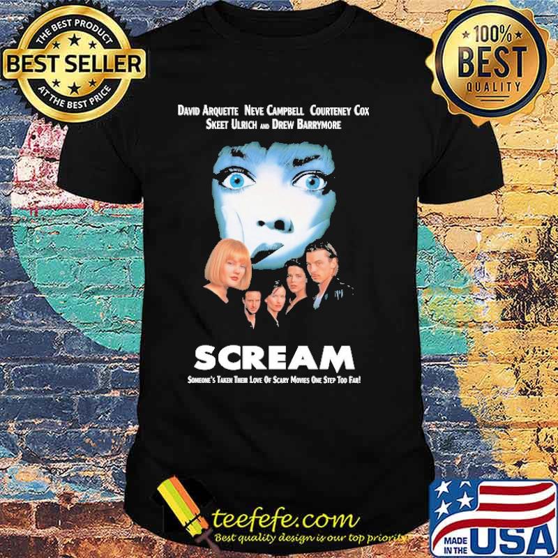 Scream someone's taken threir love of scary movie one step too far shirt Scream someone's taken threir love of scary movie one step too far shirt